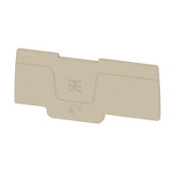 Ścianka końcowa SEP 3C 4 SNAP IN seria S | 2874800000 Weidmuller