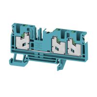 Złączka szynowa przelotowa S3C 4 DL BL SNAP IN seria S | 2874950000 Weidmuller