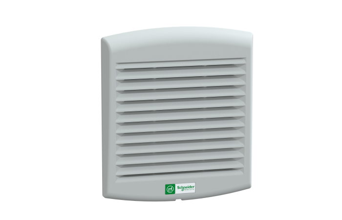 Wentylator IP54 85m3/h 230V z kratką wylotu powietrza i filterm G2, S3D, Thalassa | NSYCVF85M230PF Schneider Electric