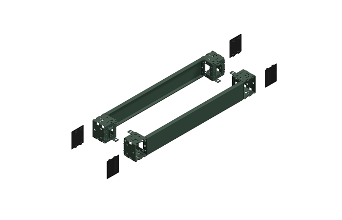 Cokół czołowy Spacial SF/SM 100x1200mm, S3D, Thalassa | NSYSPF12100 Schneider Electric