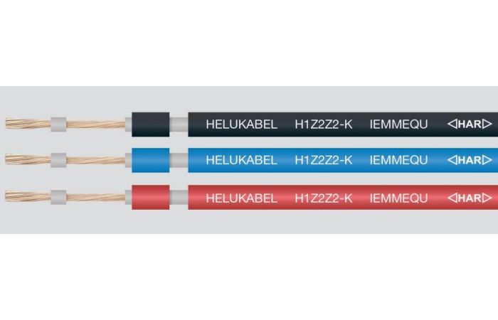 Przewód solarny H1Z2Z2-K 1x4,0 czarny BĘBEN | 18048769 Helukabel