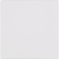 Przycisk 1-krotny do ściemniaczy przyciskowych, sterowników i mechanizmów Berker, biały, aksamit | 85145129 Hager