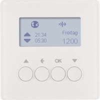 Łącznik żaluzjowy do sterowników żaluzjowych i mechanizmów zasilających Berker, biały, aksamit, Q.x | 85745129 Hager