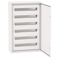 Rozdzielnica modułowa p/t DARP144 Quiteline  6x24 drzwi aluminiowe IP54 875x570x125mm biała | 9.624 Elektro-Plast Opatówek