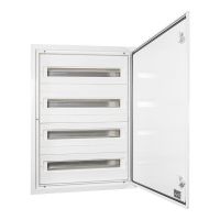 Rozdzielnica modułowa p/t DARP 72 Quiteline  3x24 drzwi aluminiowe IP54 500x570x125mm biała | 9.424 Elektro-Plast Opatówek