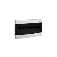 Rozdzielnica modułowa p/t 1x18-modułów, drzwi przezroczyste, IP40 PNF 18T | 101513 Noark