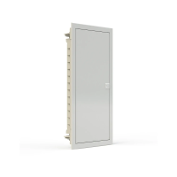 Plast. obudowa instal.z drzwiami metalowymi,  podtynk., IP40, 4 rzędy, 48 modułów | 107104 Noark