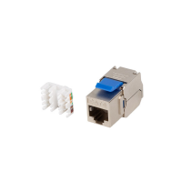 Moduł keystone gniazdo beznarzędziowy RJ45 kat.6 FTP LANBERG | KSF6-4000 Lanberg