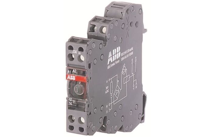 Przekaźnik interfejsowy RB122G, 48-60VAC/DC, 2C/O, 250V/8A | 1SNA645040R1500 TE Connectivity Solutions