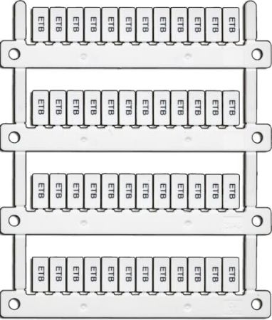 Karta oznaczników MG-CPM-13 41791 (6X12 WH) bez symboli/czysta | 1SNB041791R0612 ABB