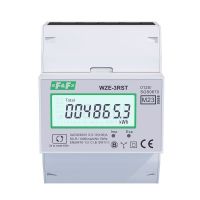Licznik energii elektrycznej 3-fazowy 80A, MID | WZE-3RST F&F