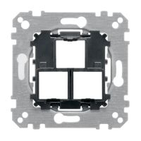 Gniazdo komputerowe pojedyncze/podwójne RJ45 1/2 SYS, Merten | MTN4575-0000 Schneider Electric
