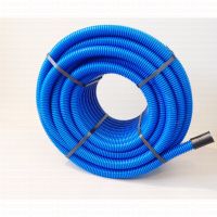 Rura giętka karbowana dwuwarstwowa w kręgach QRK 32/50 FLEX 450N niebieska (50m) | 04.23 Elektroplast Stróża