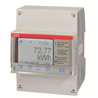 Licznik energii elektrycznej 1-fazowy, do 80A, en. czynna, kl.B(1), pro M compact, A41 113-100 | 2CMA100240R1000 ABB