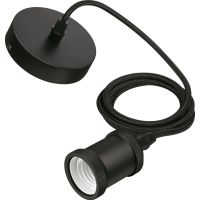 Oprawa zwieszana CORD/modern/E27/black 1CT EU RF | 929001977901 Philips
