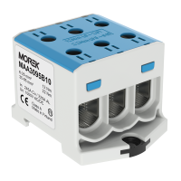 Zacisk uniwersalny, złączka OTL95-3 niebieski 3xAl/Cu 6-95mm2 1000V MAA3095B10 | MAA3095B10 Morek