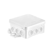 Puszka instalacyjna n/t 75x75x40 NS5 (N5) biała z możliwością zastosowania haka HNS, FASTBOX&HOOK | 35360106 Simet