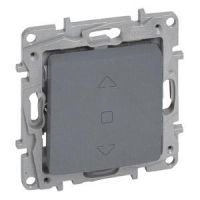 Łącznik do bezpośredniego sterowania roletami 10 AX stal, Niloe Selection | 762311 Legrand