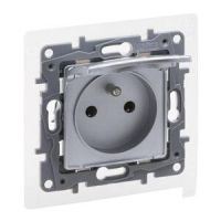 Gniazdo 2P+Z, IP44 16A, 250V, bez przesłony, zaciski śrubowe aluminium, Niloe Selection | 762161 Legrand