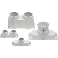 Kształtka kablowa, rozmiar 1, na 2 kable, zawiera uszczelki kablowe dla kabli 10-31 mm EPA 1230 | 3550386 Fibox
