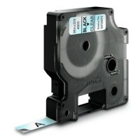 Taśma do drukarek DYMO D1-9mmx7m, czarny/przezroczysty | S0720670 DYMO