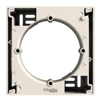 Podstawa naścienna kremowa Asfora | EPH6100123 Schneider Electric