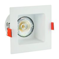 FIALE III GU10 square 1 white | SLIP001004 Wojnarowscy