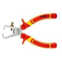 Szczypce do zdejmowania izolacji 160 mm 1000V, CrV, polerowane | 01-229 NEO TOOLS