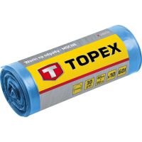 Worki na odpady 240 L, niebieskie bardzo mocne, 45 mic (opak 10szt) | 23B259 TOPEX