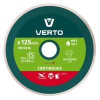 Tarcza diamentowa 125x22.2 mm, pełna | 61H2P5 TOPEX