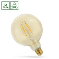 Lampa LED COG GLOB G125 2W 230lm WW 2400K E27 230V RETROSHINE Spectrum | WOJ+14078 Wojnarowscy