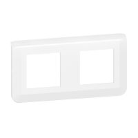 Ramka 2x2 modułowa pozioma, Mosaic, biały | 277804L Legrand