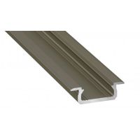 Profil LUMINES Typ Z inox anodowany 1 m | 10-0103-10 LED Labs