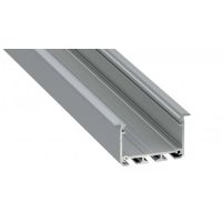 Profil LUMINES typ INSO srebrny anod. 2,02 m | 10-0124-20 LED Labs