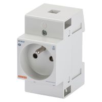 Gniazdo na szynę DIN - standard Francuski 2P+E 16A | GW96524 Gewiss