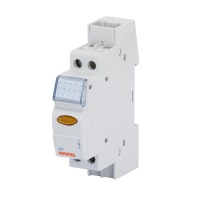 Lampka kontrolna pojedyńcza żółta 230V AC | GW96583 Gewiss