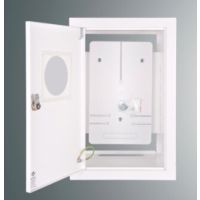 Rozdzielnica p/t licznikowa RW 19NN P T3F PŁYTKA 402x253x135;pełne drzwi;z.p.9081;IP30;RAL9003 | RW 19NN P T3F PŁYTKA Kubiak
