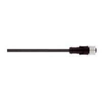 Kabel czujnika PUR czarny,gniazdo proste M12 AB-C8-10,0PUR-M12FS-SH | 22262001 Lapp Kabel