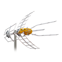Antena naziemna ELLIPSE MIX BIII/UHF (K.5-12/21-48) Z+W.34/38dBi BOSS ON, z Zasilaczem 12V-200mA | 148821 Televes