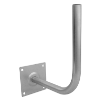 Uchwyt ścienny typu L, 610x223mm fi45mm x grubość 2mm, cynk + RCP | 7371 Televes