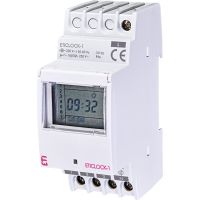 Programator czasowy cyfrowy 16A dobowy/tygodniowy 1-kanałowy ETICLOCK-1 | 002472011 Eti