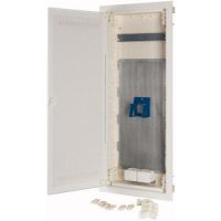 Rozdzielnica multimedialna podtynkowa IP30 1x14 płaska, drzwi wifi KLV-60UPM-W-F | 302422 Eaton