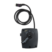 MB10, siłownik zaworu, 10 Nm, sterowanie on/off, zasilanie 24 VAC, podłączenie do SP90 | MB10-24T-PLUG Schneider Electric