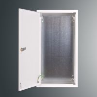 Rozdzielnica n/t z płytą montaż. RZ 5NN z płytą 537x288x175; IP30; RAL 9003 | RZ 5NN z płytą Kubiak