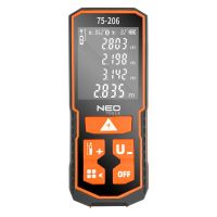Dalmierz laserowy, zasięg 100 m, IP54 | 75-206 NEO TOOLS