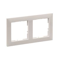 Ramka podwójna, piasek, Suno | 721532 Legrand