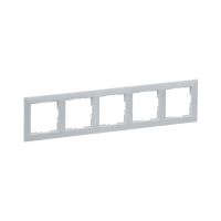 Ramka pięciokrotna, aluminium, Suno | 721515 Legrand