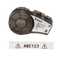Etykieta M21-500-595-WT winyl, czarne na białym Y4083078 | 142807 Brady