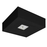 Oprawa LOVATO N LED IP41 2W (opt. Korytarz) 3h jednozadaniowa AT czarna | LVNC/2W/B/3/SE/AT/BL Awex