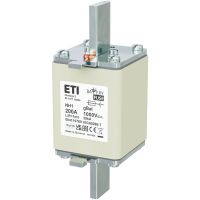 Wkładka bezpiecznikowa (topikowa) NH1 200A gBat 1000V DC Magazyny energii | 004110760 Eti